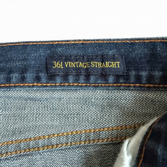 Lucky Brand Mens 361 Vintage Straight Leg Jeans Medium Wash 38x32 - Picture 4 of 8